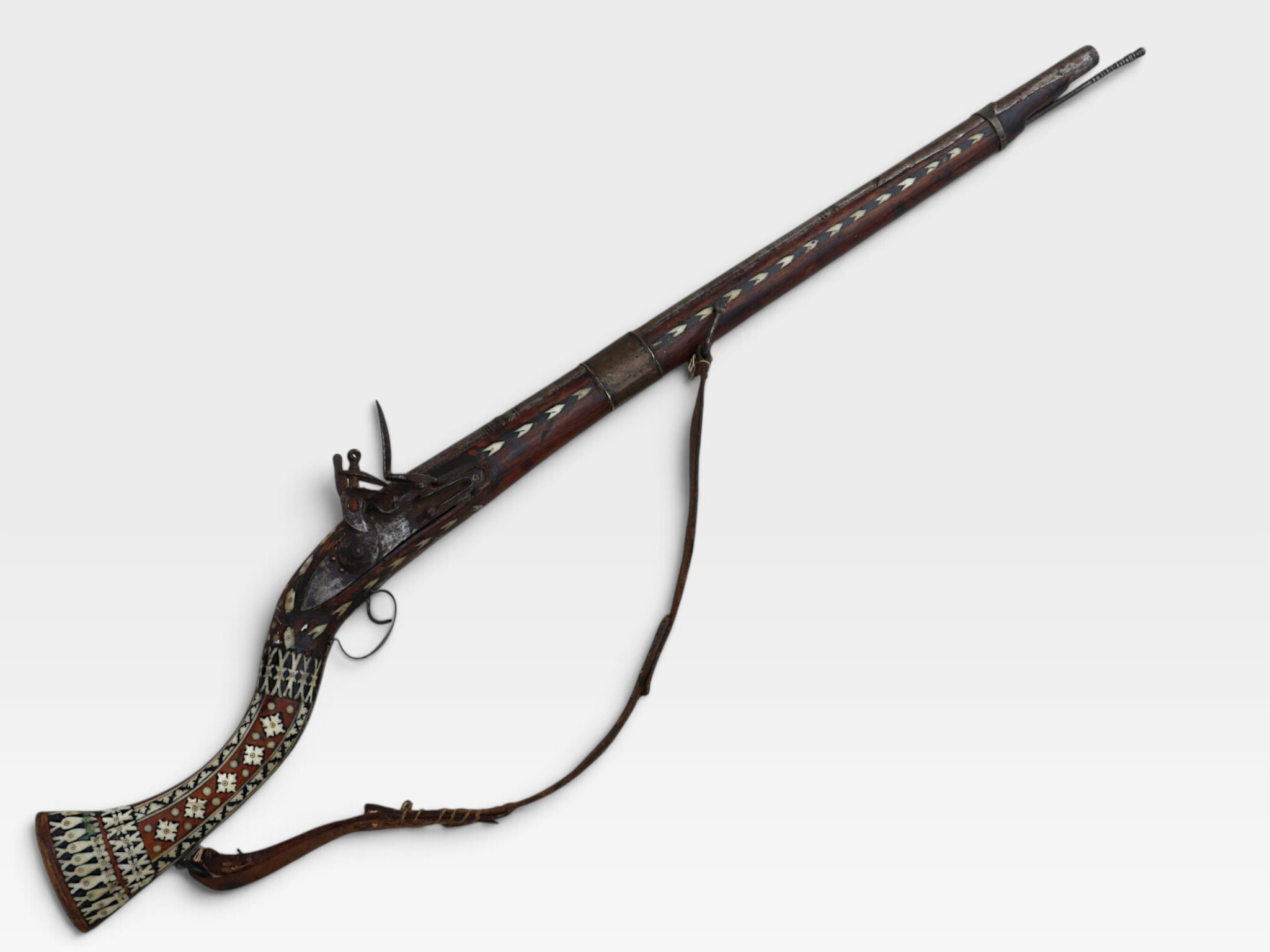 A short flintlock rifle (Djezail), Afganistan, 20th century No: 26C