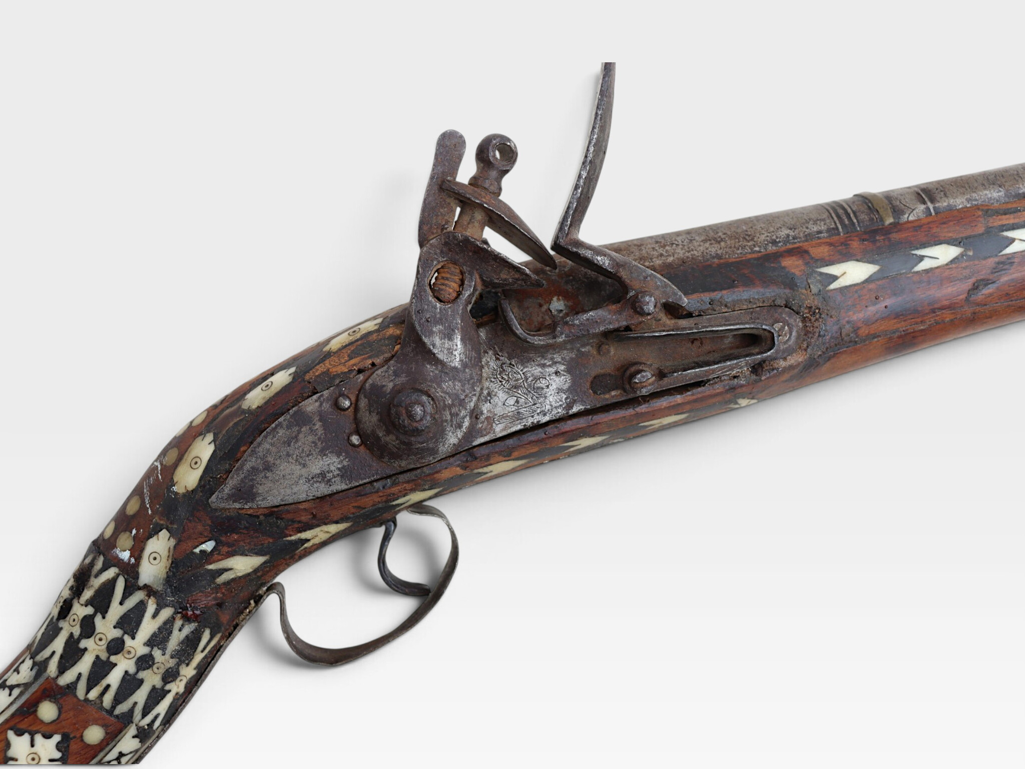 Vorderlader Steinschloßgewehr aus Afghanistan Nr:26C