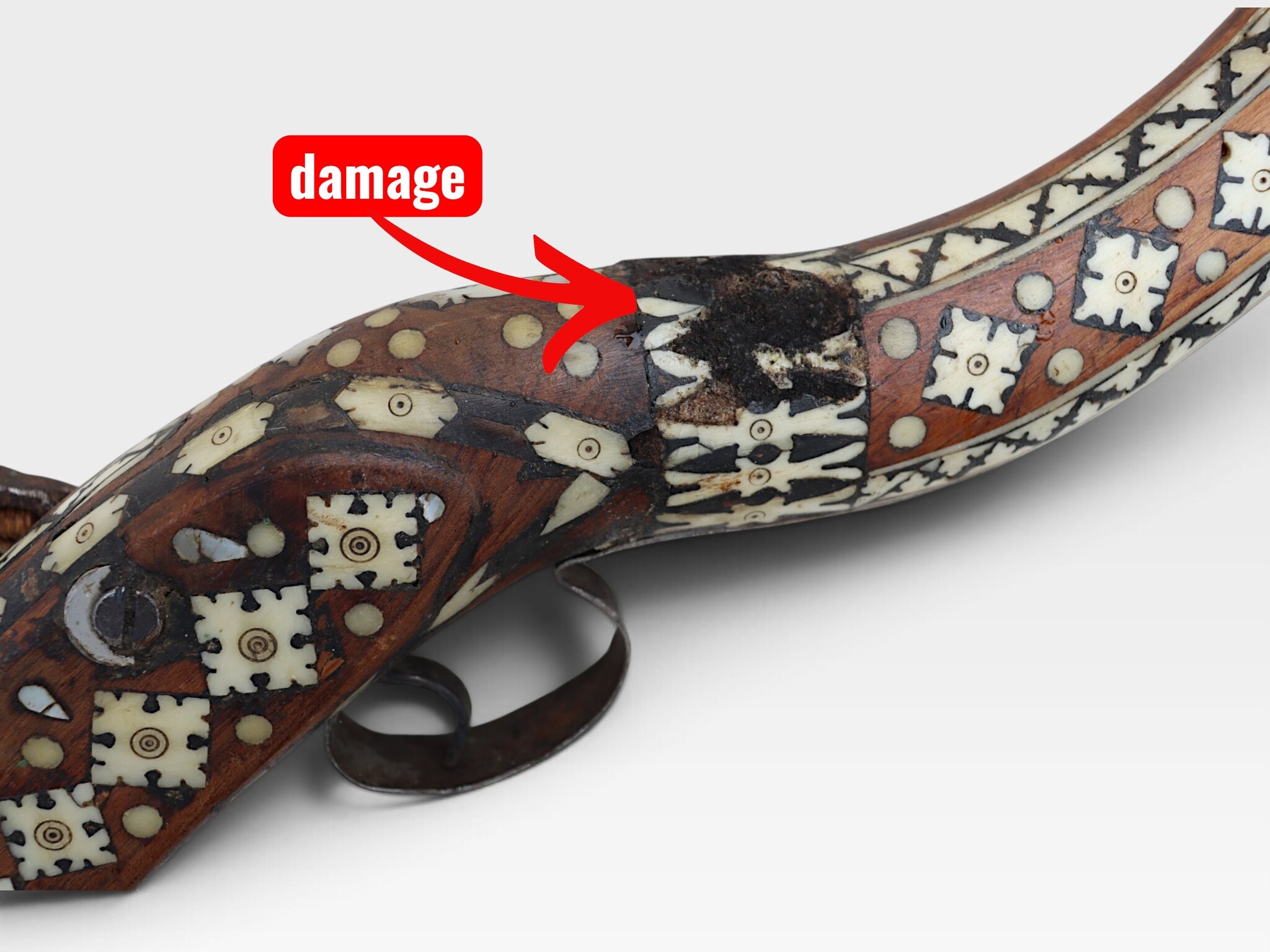 Vorderlader Steinschloßgewehr aus Afghanistan Nr:26C