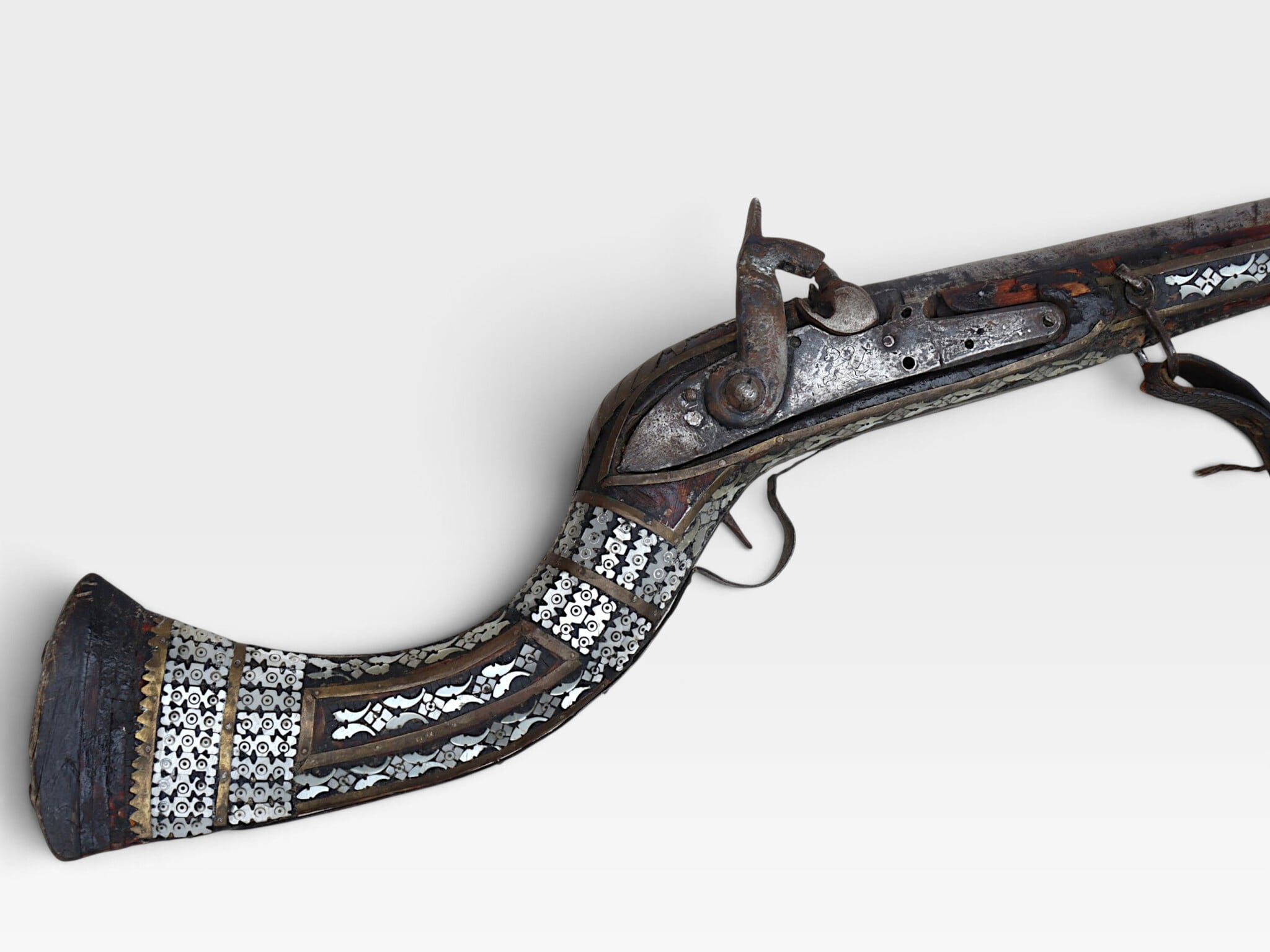 A short flintlock rifle (Djezail), Afganistan, 20th century No: 26B