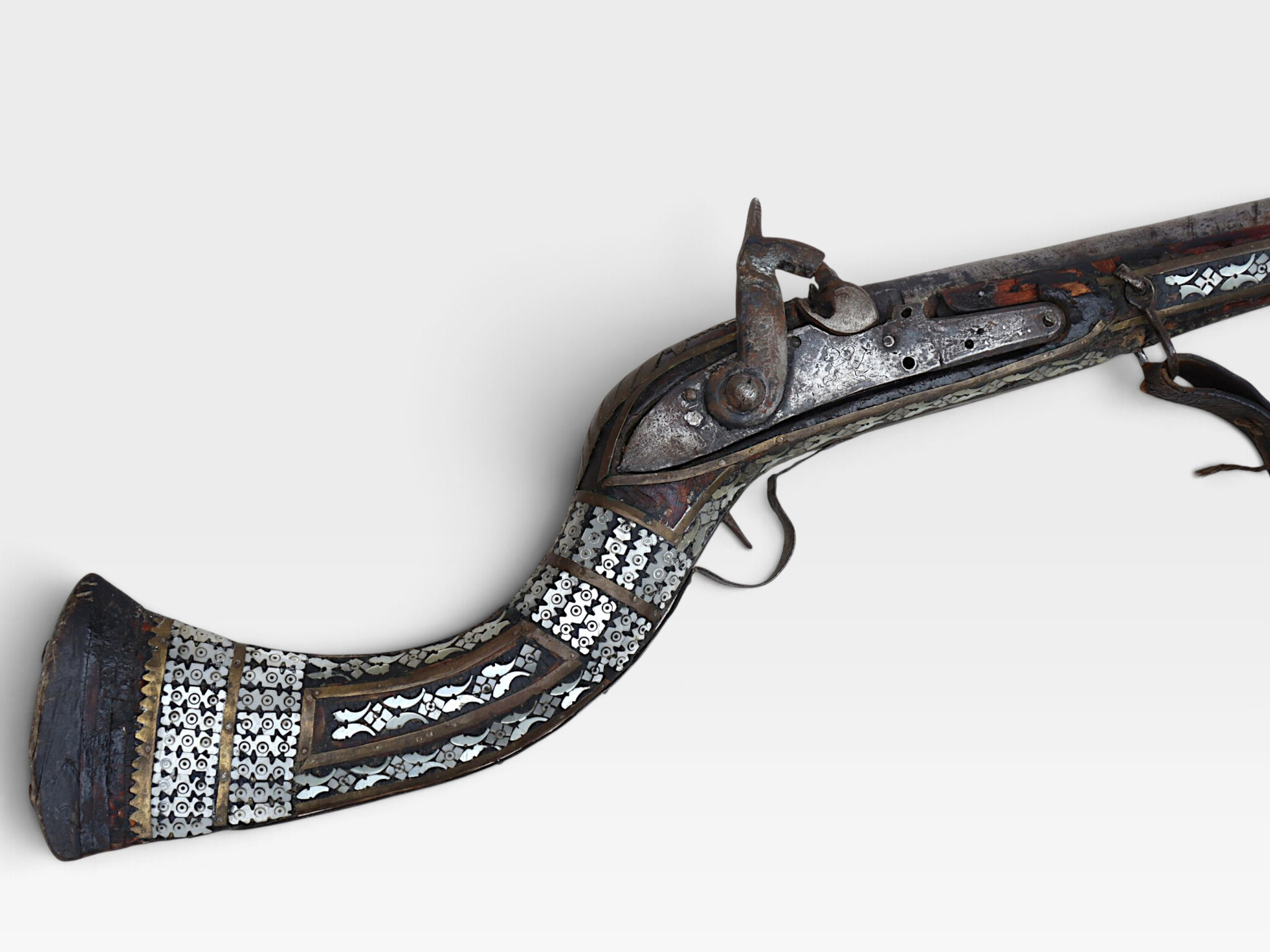 Vorderlader Steinschloßgewehr aus Afghanistan Nr:26B