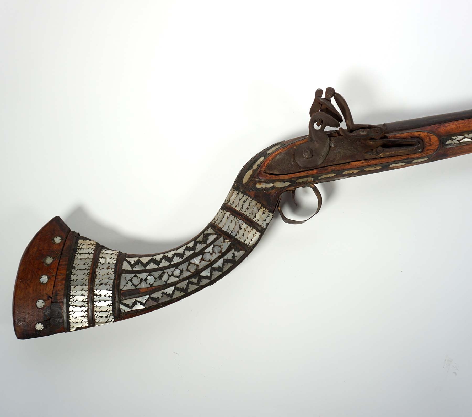 A short flintlock rifle (Djezail), Afganistan, 20th century No: 26A