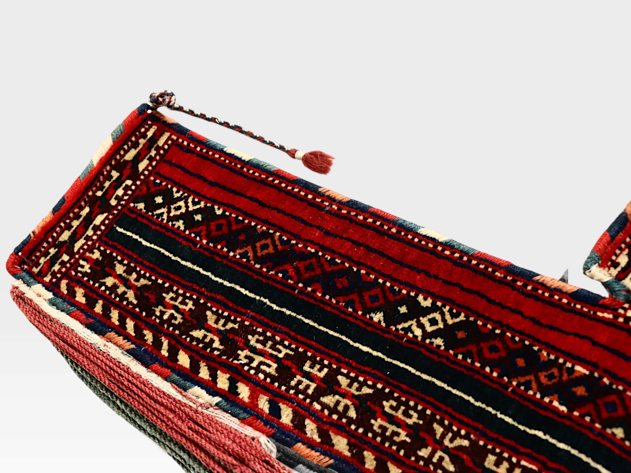 antik Turknenische Teppich PFERDEDECKE  -26