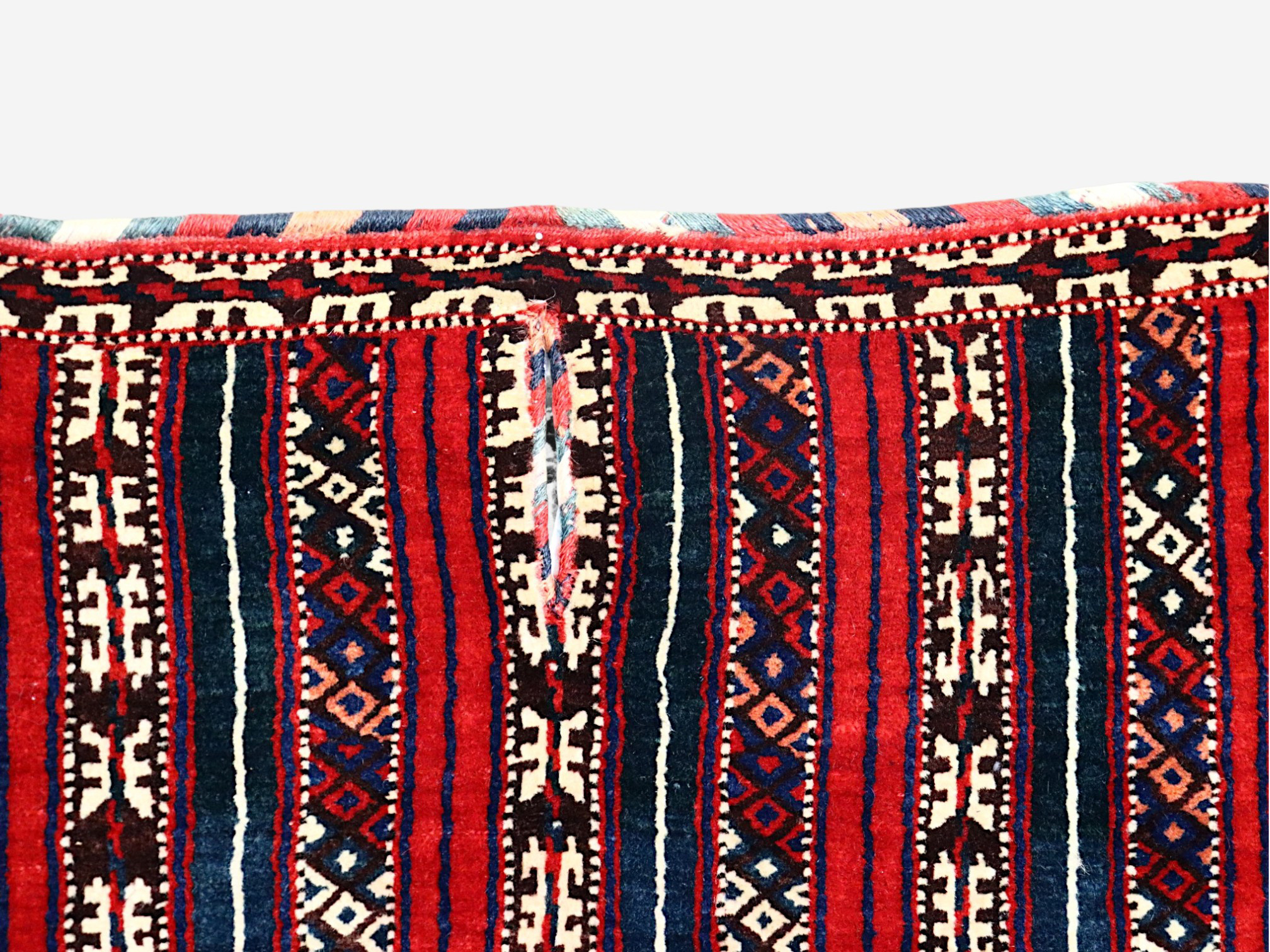 antique Turkmen carpet HORSE BLANKET,   26