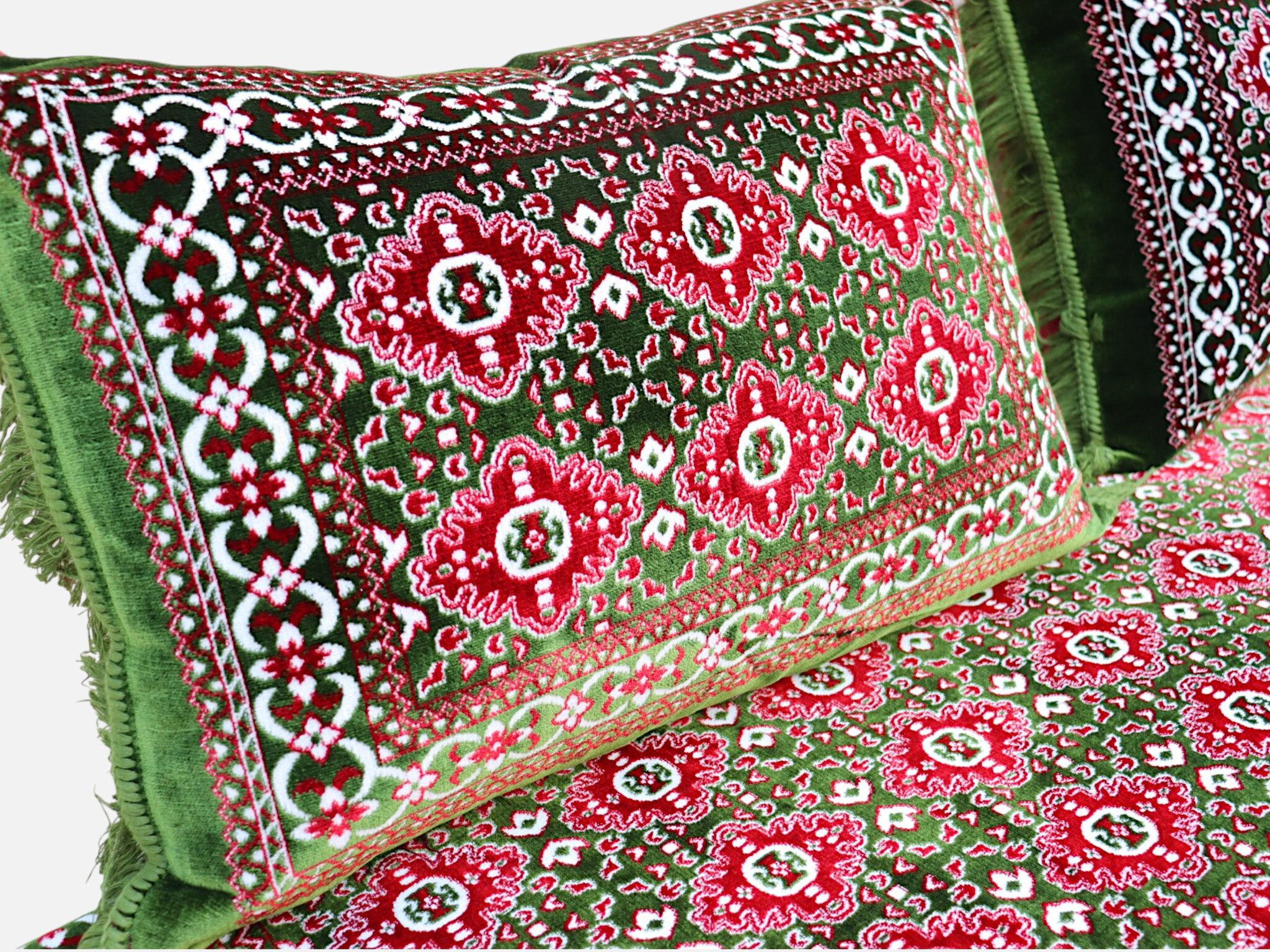 190x75 orient Sitzkissen Matratze Sitzecke Afghan toshak seating mattress (Grün /26) توشک