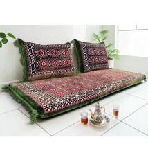 175x75 orient Sitzkissen Matratze Sitzecke Afghan toshak seating mattress  Grün 26 توشک