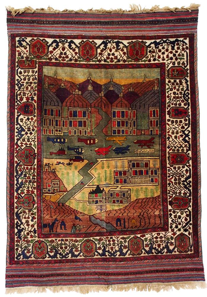 - handgeknüpft Kriegsteppich – Jalalabad original 260x185 aus Afghanistan cm Kabul Gallery