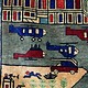 260x185 cm  original  Kriegsteppich aus Afghanistan – handgeknüpft Jalalabad