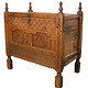 antique 19th century orient vintage cedar wood treasure Dowry Chest from Nuristan Afghanistan Pakistan (swat vally ) No:1