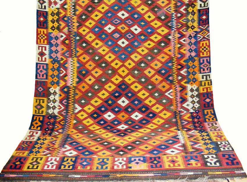 antik afghan Kelim 430x220 cm Nr:mai-1