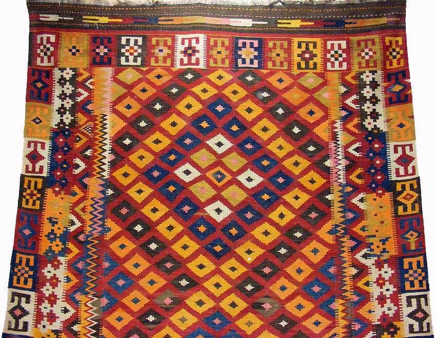 antik afghan Kelim 430x220 cm Nr:mai-1