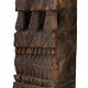 antique  orient solid hand-carved wooden Pillar column from Nuristan Afghanistan kohistan Pakistan  18/19 century No-20/B