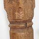 antique  orient solid hand-carved wooden Pillar column from Nuristan Afghanistan Pakistan  No-E