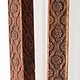 pair antique  orient solid hand-carved wooden Pillar column from Nuristan Afghanistan Pakistan  No-B