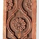 antique orient solid hand-carved wooden Pillar column from Nuristan Afghanistan ein Paar antike Säule Swat Nr-B