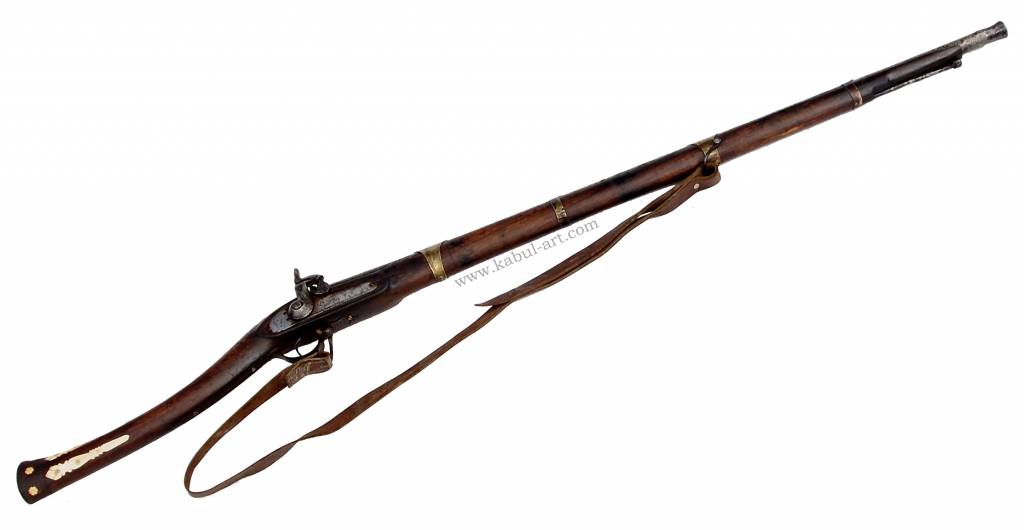 Afghan flintlock rifle  No: GW-1