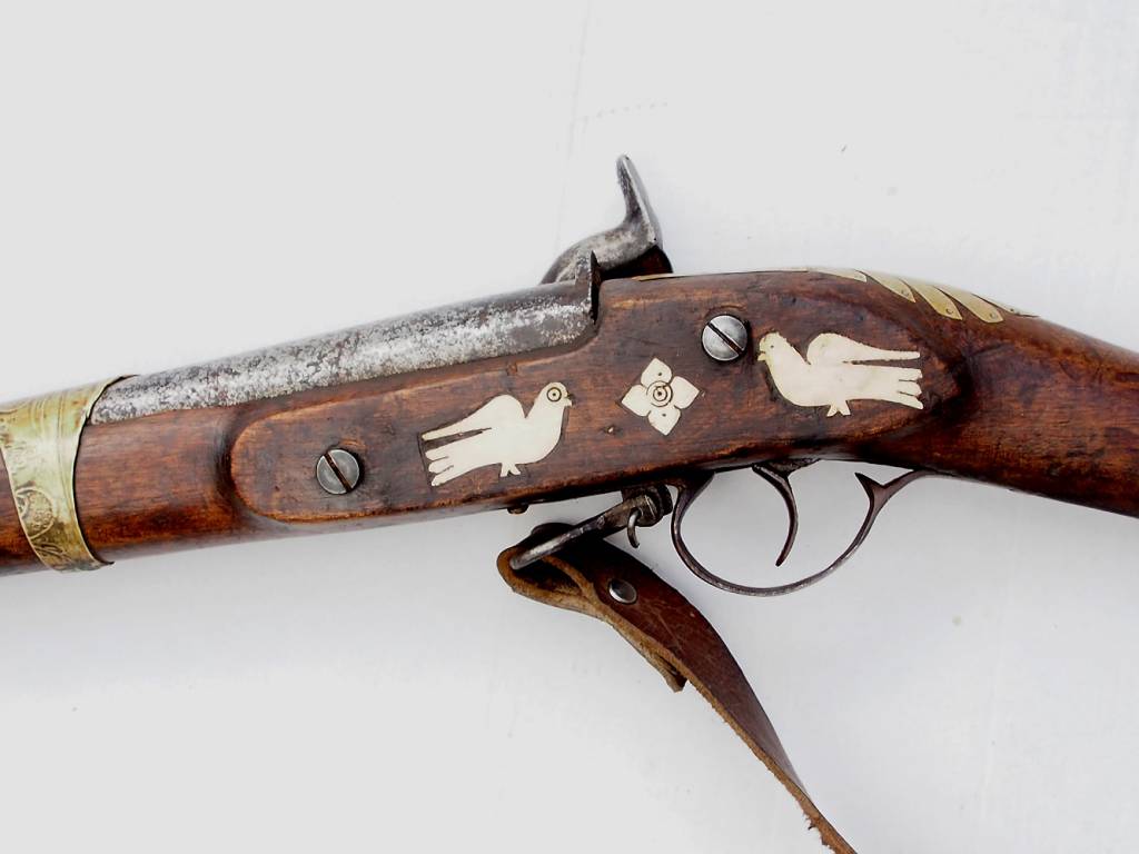 Afghan flintlock rifle  No: GW-1