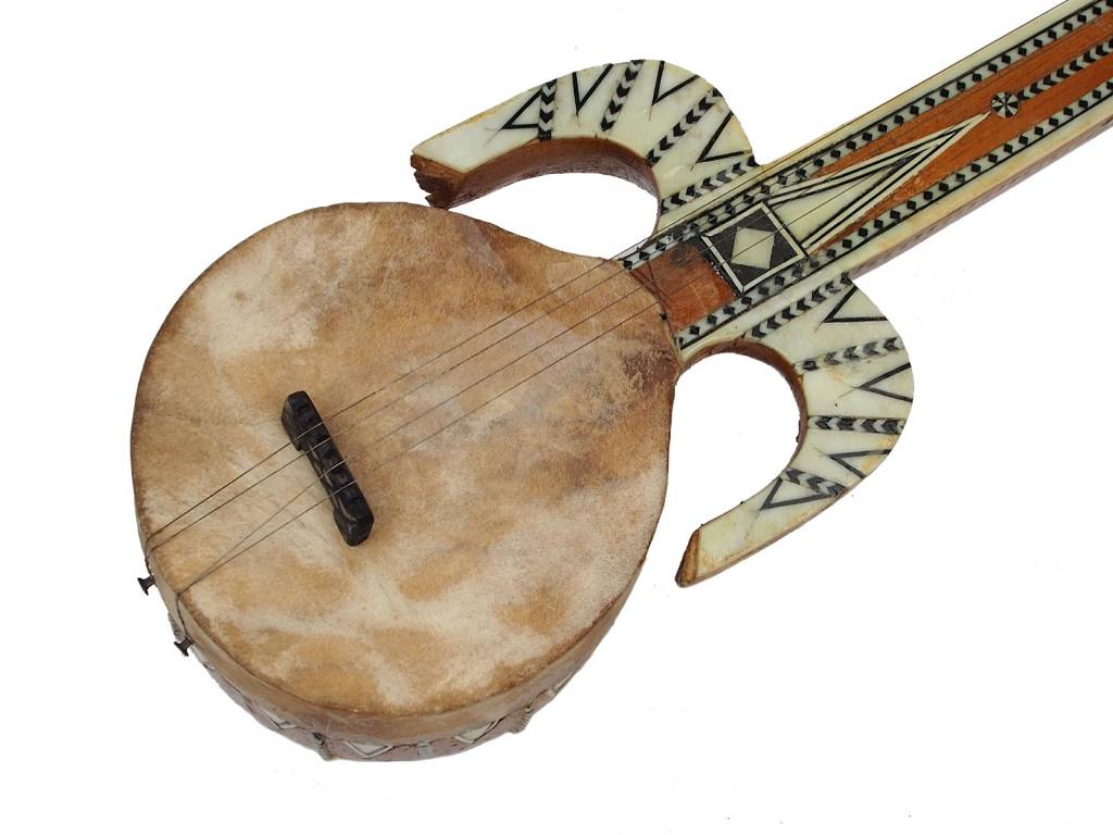 traditional folk musical instrument  from  Xinjiang Uyghur china  rawap No-A