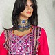 Afghani Nomaden Kleid  Tracht Pink/3