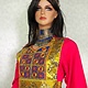 Original Afghan women hand embroidered nomadic Kuchi Ethnic dress from Afghanistan pink/6