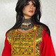 Afghani Nomaden Kleid  Tracht Rot/16