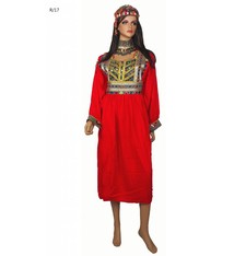 Afghani Nomaden Kleid  Tracht Rot/17