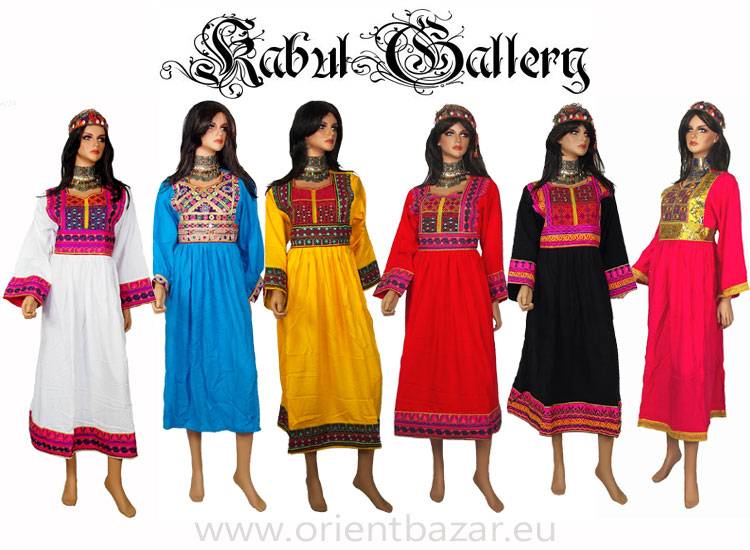 Original Afghan women hand embroidered nomadic Kuchi Ethnic dress from Afghanistan 24