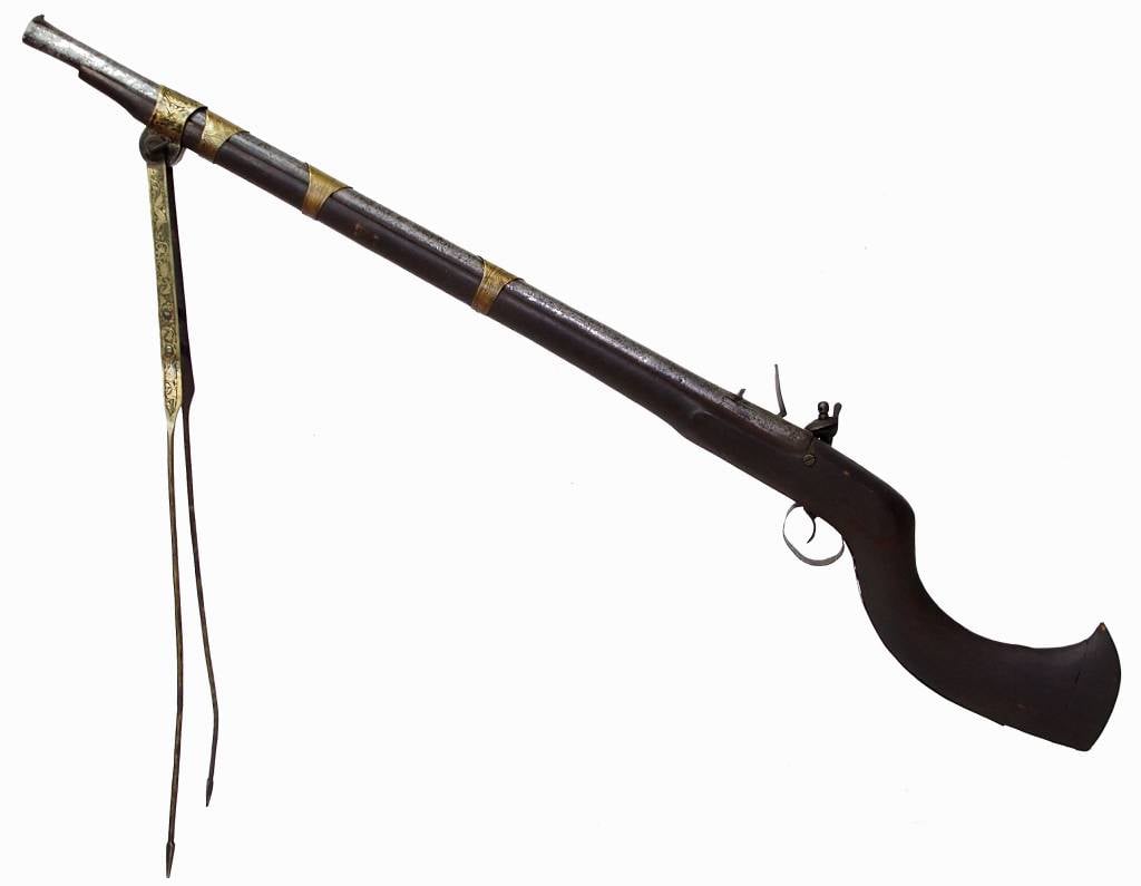 Afghan flintlock rifle  No: GW-11