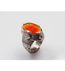 Karneol Amulett ring Nr:230