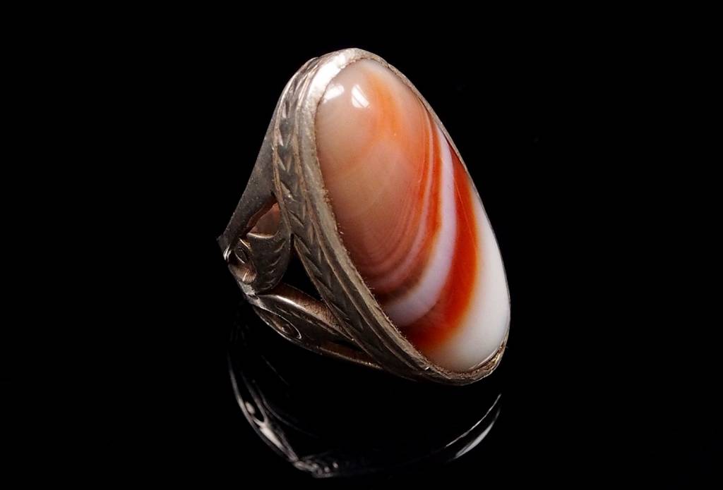 antik  Amulett ring Nr:53