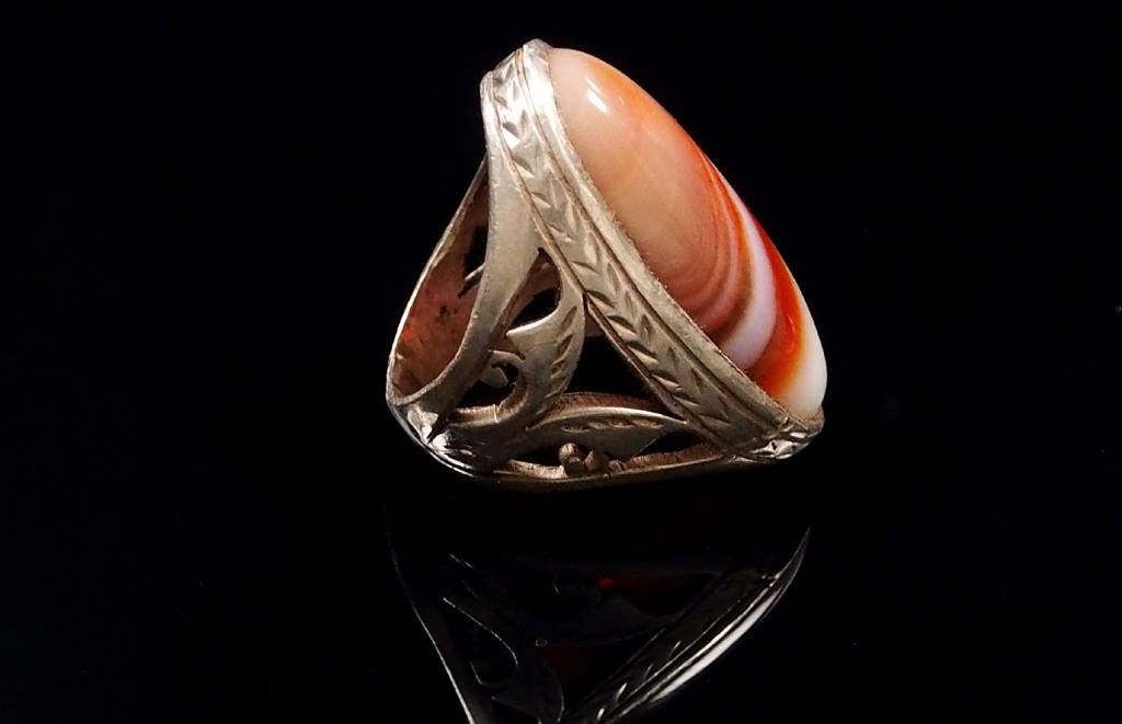 antik  Amulett ring Nr:53