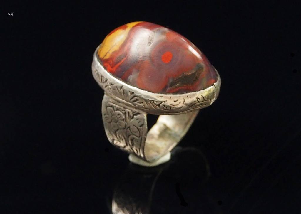 antik   Jaspis ring Nr:59