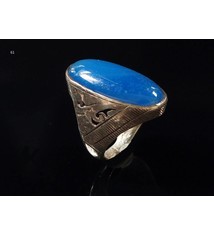 antik Blauachat Nr:61