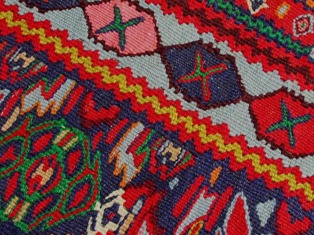 298x207 cm huge very rare oriental antique nomadic sanna Kilim No:72