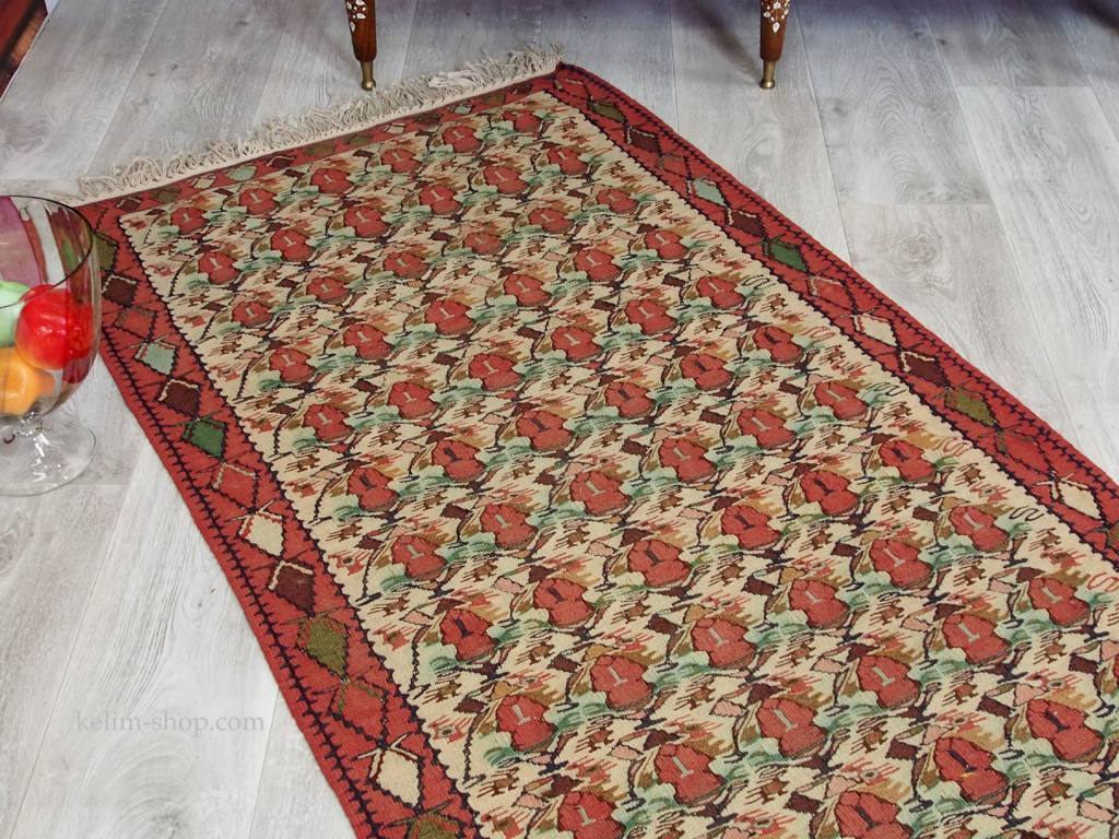 390x85  Afghan Flur teppich hallway runner rug Kilim No:444