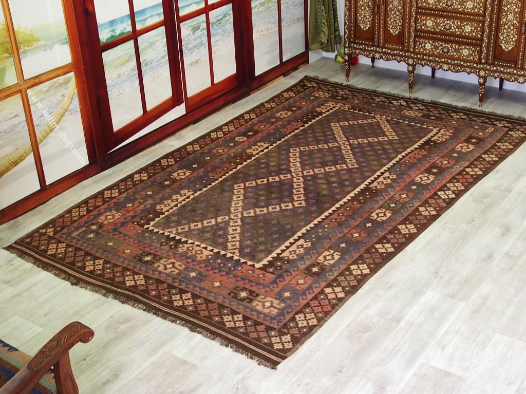 317x207 cm afghan maimana Kelim Nr:302