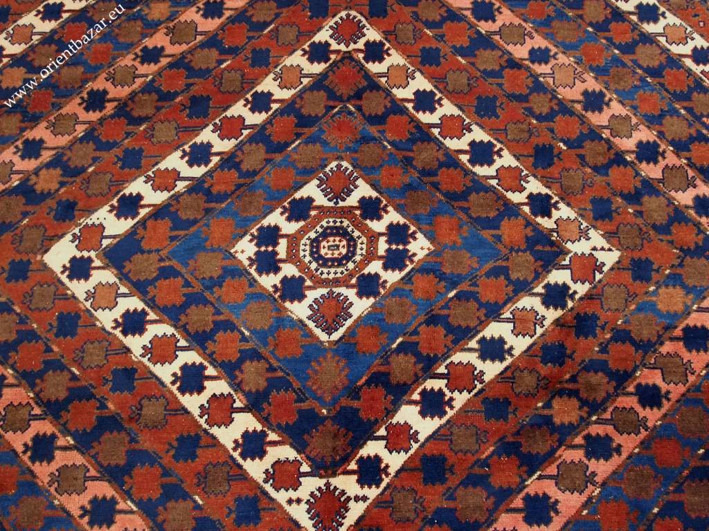 320x210 cm Turkmenische Bashir Teppich Nr:129