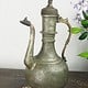 Antique Engraved copper Ewer Pitcher & Basin set from Afghanistan 16/C