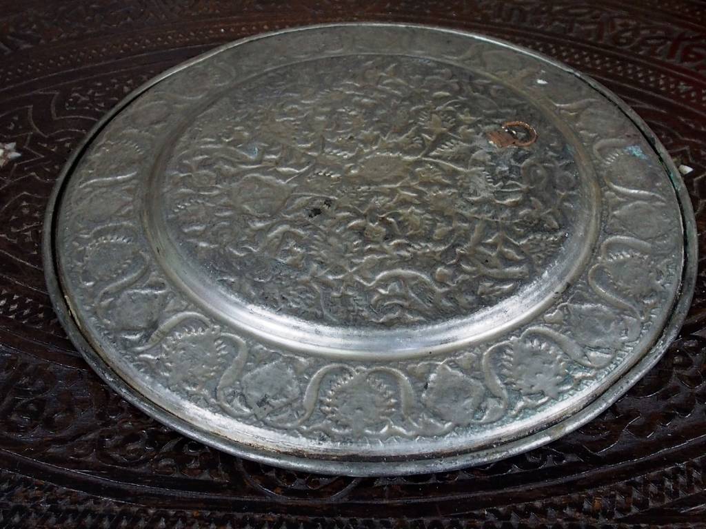 30 cm antique copper tray No: K17