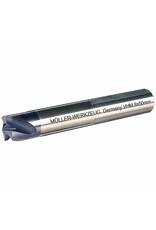 Müeller Werkzeug Carbide puntlasboor, drie randen 8 x 50 mm