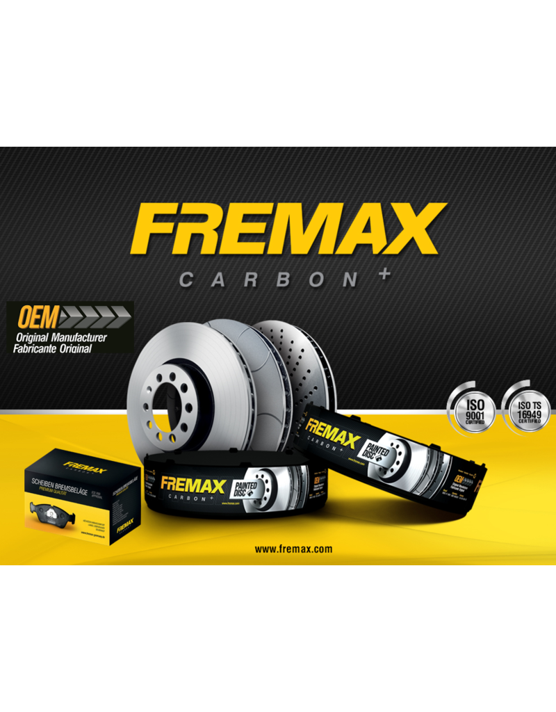 Fremax Remblokset (Toyota Aygo, Peugeot 107 en Citroen C1)