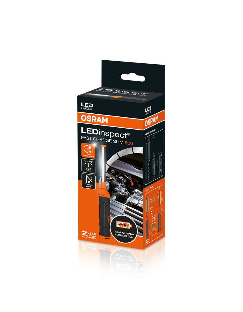 LEDinspect FAST CHARGE SLIM 500
