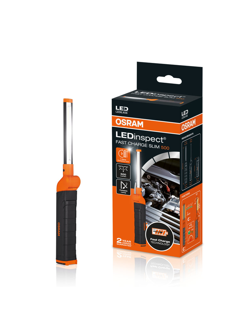 Osram LEDinspect FAST CHARGE SLIM 500