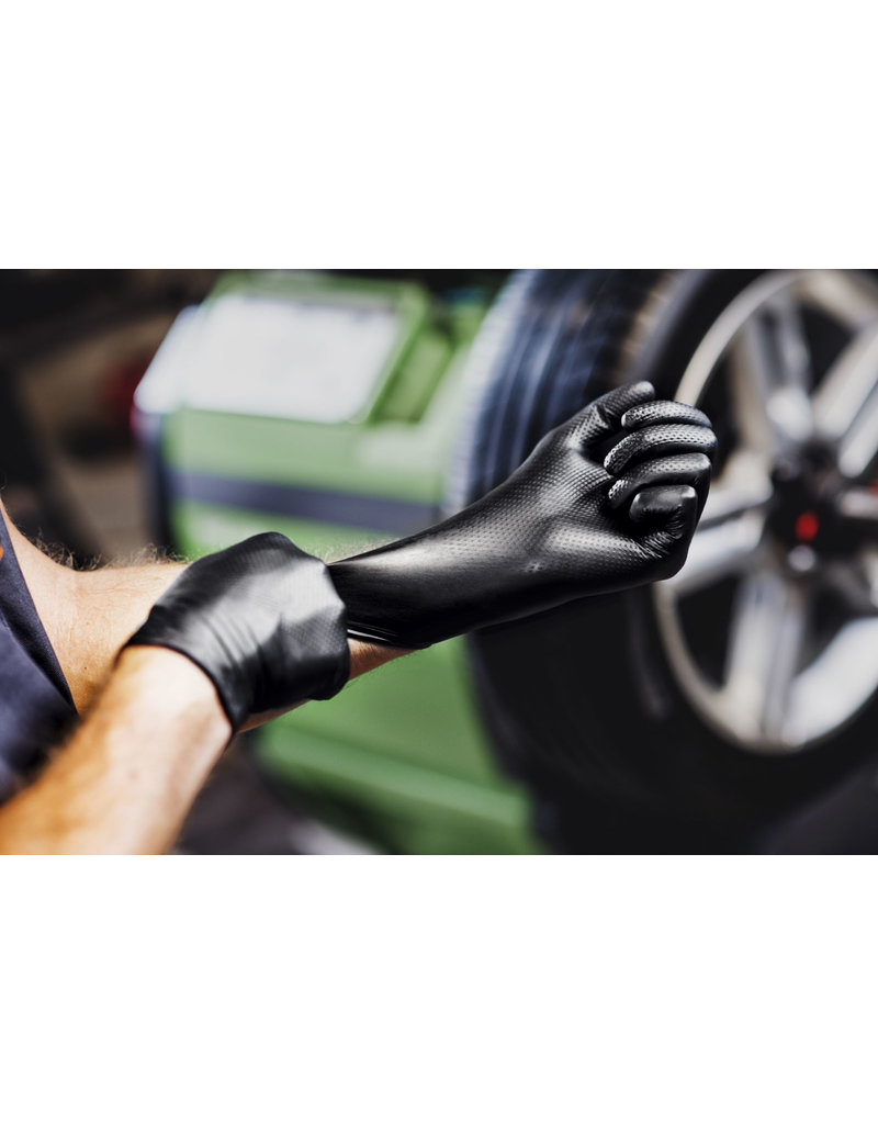 Mecator GoGrip Black XL PRO protective gloves