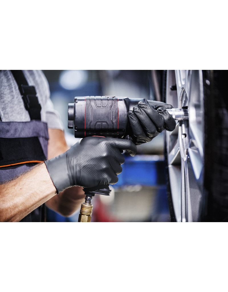 Mecator GoGrip Black XL PRO protective gloves