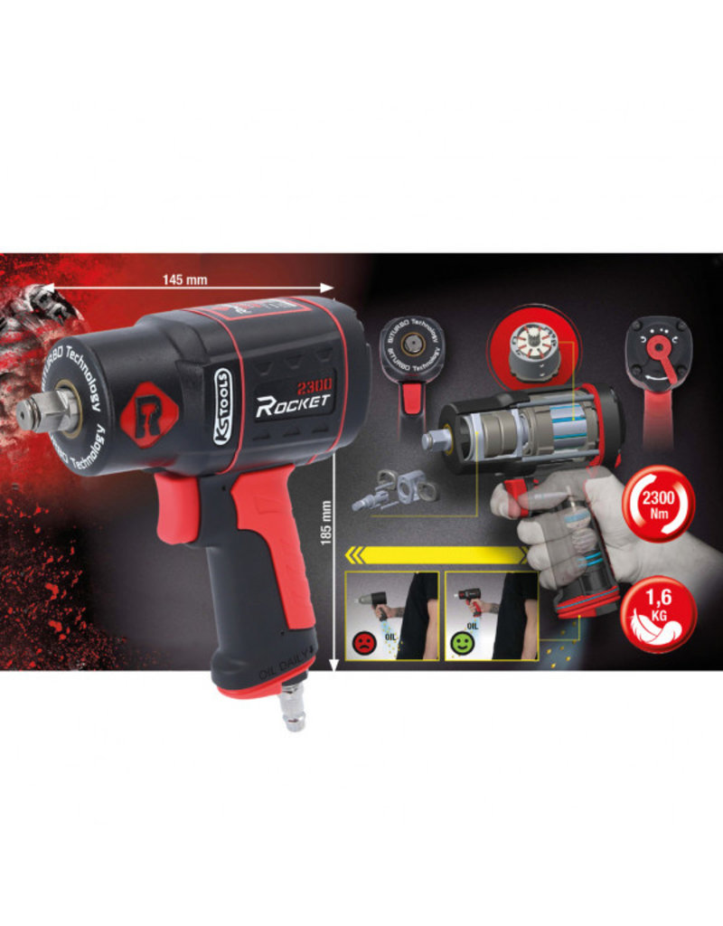 KS TOOLS ROCKET 2.0 2300 NM 512.000-512.0002