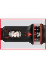 KS TOOLS 1/2" ERGOTORQUE®precision Momentsleutel met draaiknop-omsteek-ratelkop, 40-200Nm 516.1442