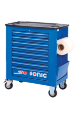 Sonic Gereedschapswagen leeg S10 8 laden blauw  (RAL5005)