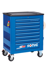 Sonic Gereedschapswagen leeg S10 8 laden blauw  (RAL5005)