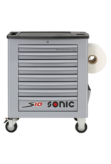 Sonic Gereedschapswagen leeg S10 8 laden grijs  (RAL7040)